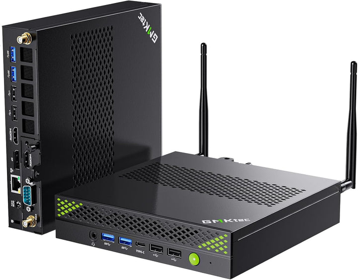 GMKtec K10-32+1T-Black-DE Mini PC Workstation, Intel Core i9 13900HK(14C/20T) bis zu 5.4GHz, Mini Co