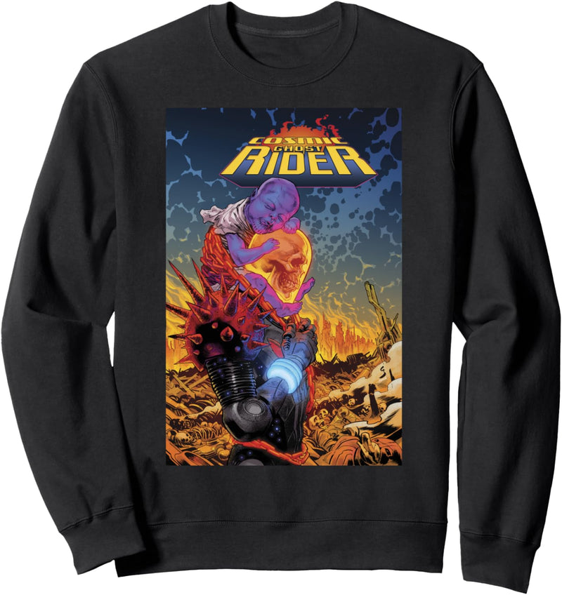 Marvel Cosmic Ghost Rider Comic Cover Sweatshirt