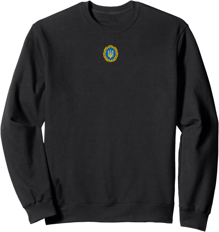 Präsident Volodymyr Zelensky Ukraine Ukrainisches Emblem Sweatshirt