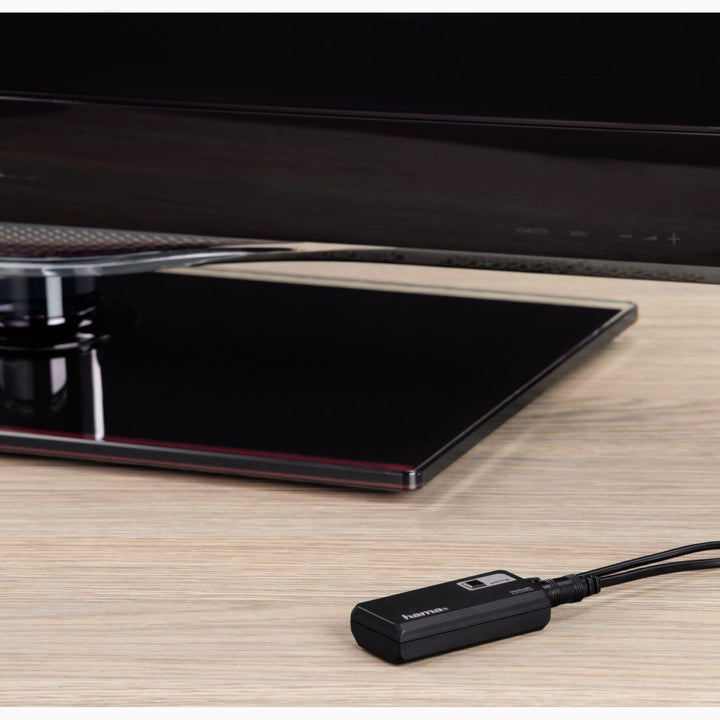 Hama Bluetooth Audio Sender Twin (Empfänger Adapter zur gleichzeitigen Übertragung an 2 Kopfhörer od