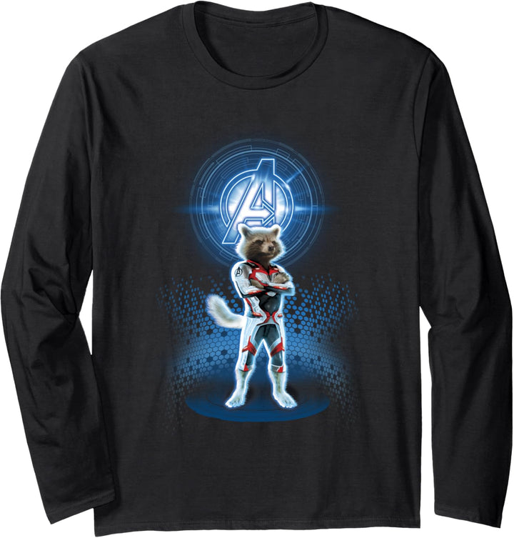 Marvel Avengers: Endgame Rocket Space Suit Langarmshirt