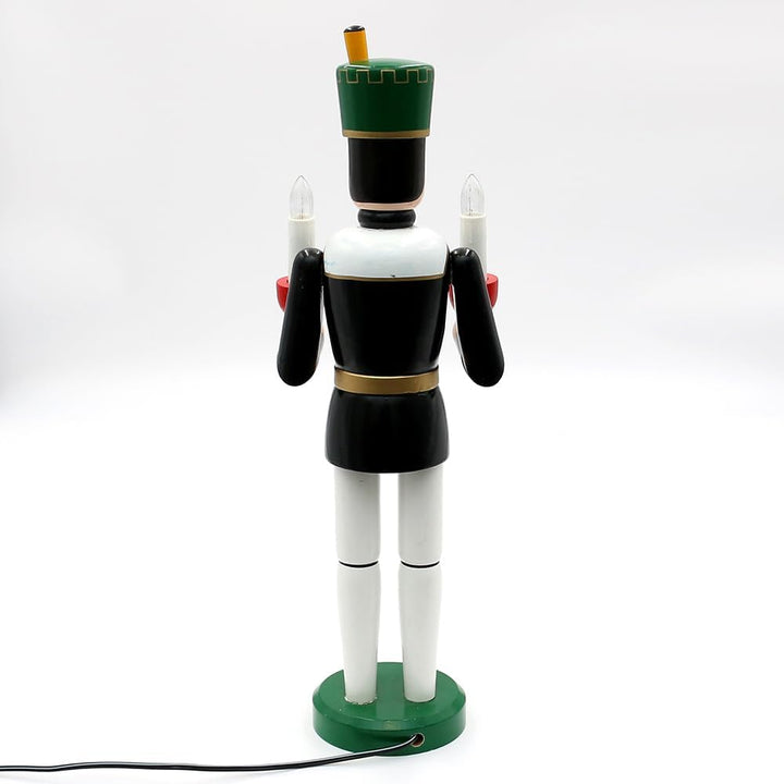 Dekohelden24 Engel und Bergmann Set, elektrisch beleuchtet inklusive Netzteil, Masse L/B/H: 13 x 12