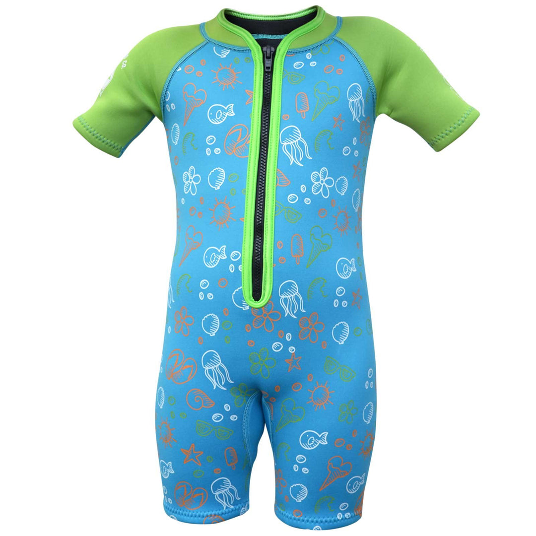 Circle One Unisex Baby Pulse Neoprenanzug Alter: 4 Jahre blau, Alter: 4 Jahre blau