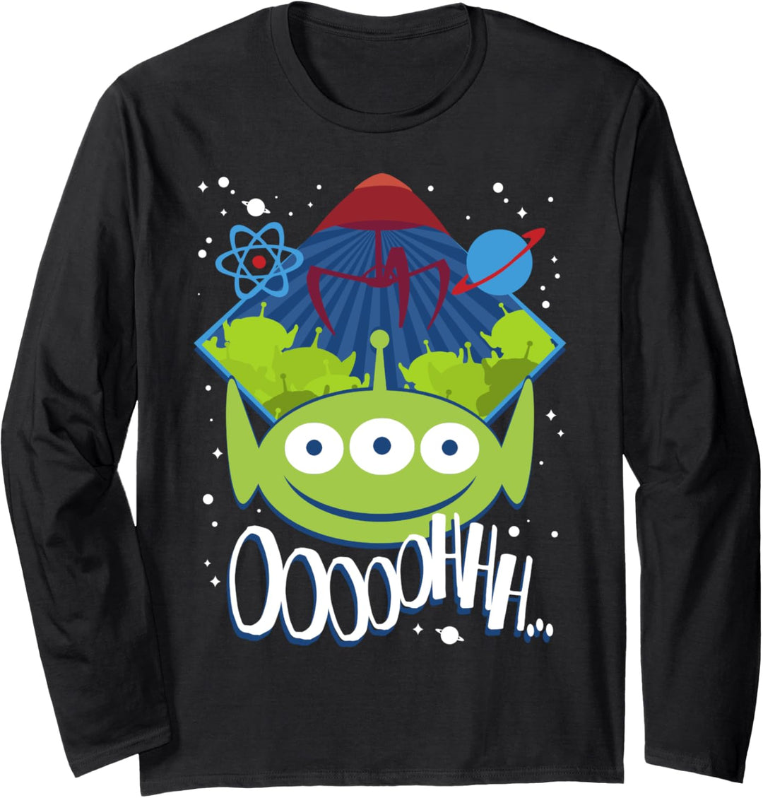 Disney Pixar Toy Story Aliens Ooooohhh Portrait Langarmshirt