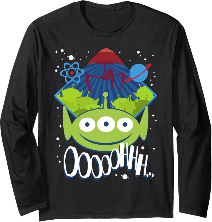 Disney Pixar Toy Story Aliens Ooooohhh Portrait Langarmshirt