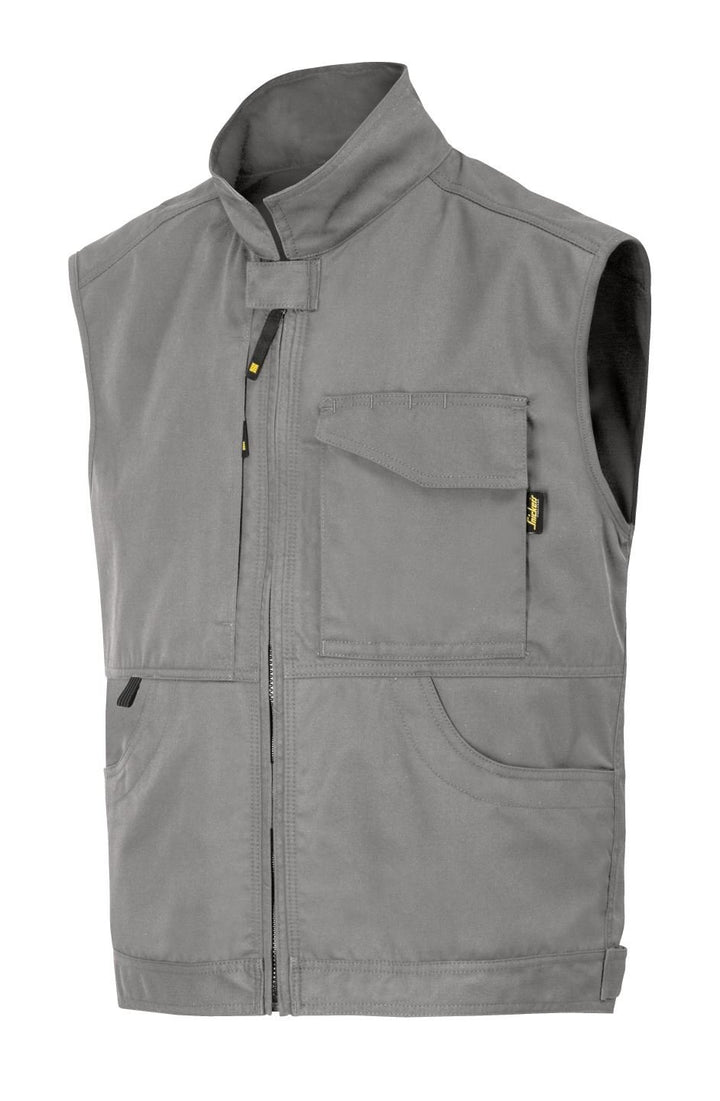 Snickers Workwear Service Weste, Grösse XS, grau, 4373 3 Grau, 3 Grau