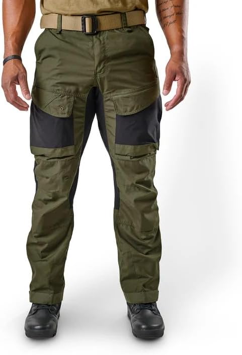 Tru-Spec Herren Cargo Hosen Khaki 28W / 34L, Khaki 28W / 34L