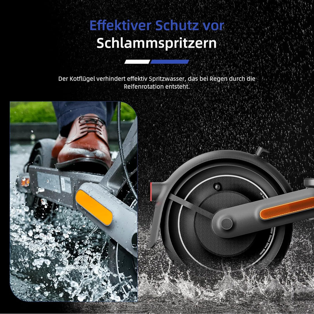 ulip Hinterer Kotflügel Electric Scooter Xiaomi 4 Ultra Hinterer Kotflügel Ersatz Set Kompatibel für