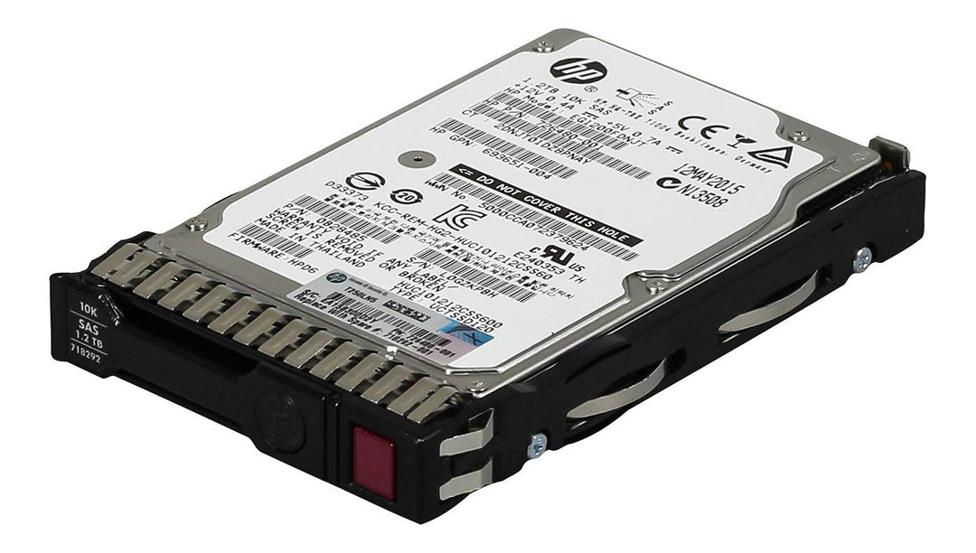 Hewlett Packard Enterprise 1.2TB 6 G SAS 10 K RPM SFF – Festplatte (Serial Attached SCSI (SAS), 1200