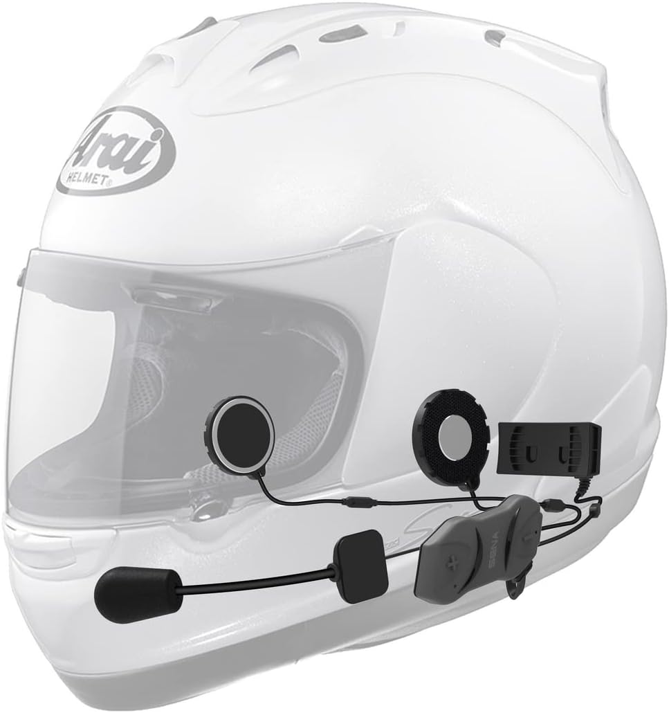 Sena SMH10R extra flaches Bluetooth-Kommunikationssystem für Motorräder und Roller Doppelpack, Doppe