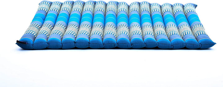 Leewadee Zabuton Rollbare Meditations-Matte Tragbare Sitzmatte Ökologisches Naturprodukt, Kapok, 69