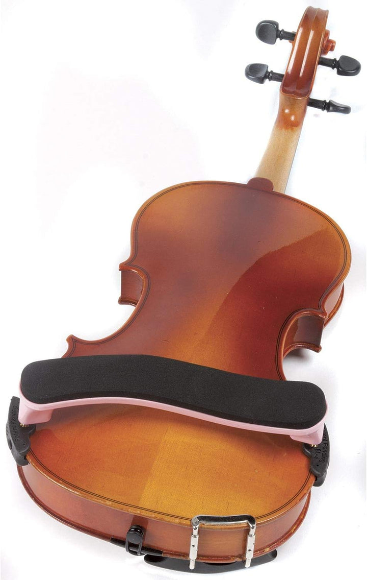 Everest Light Pink Spring Collection Size (4/4) Violin Adjustable Shoulder Rest