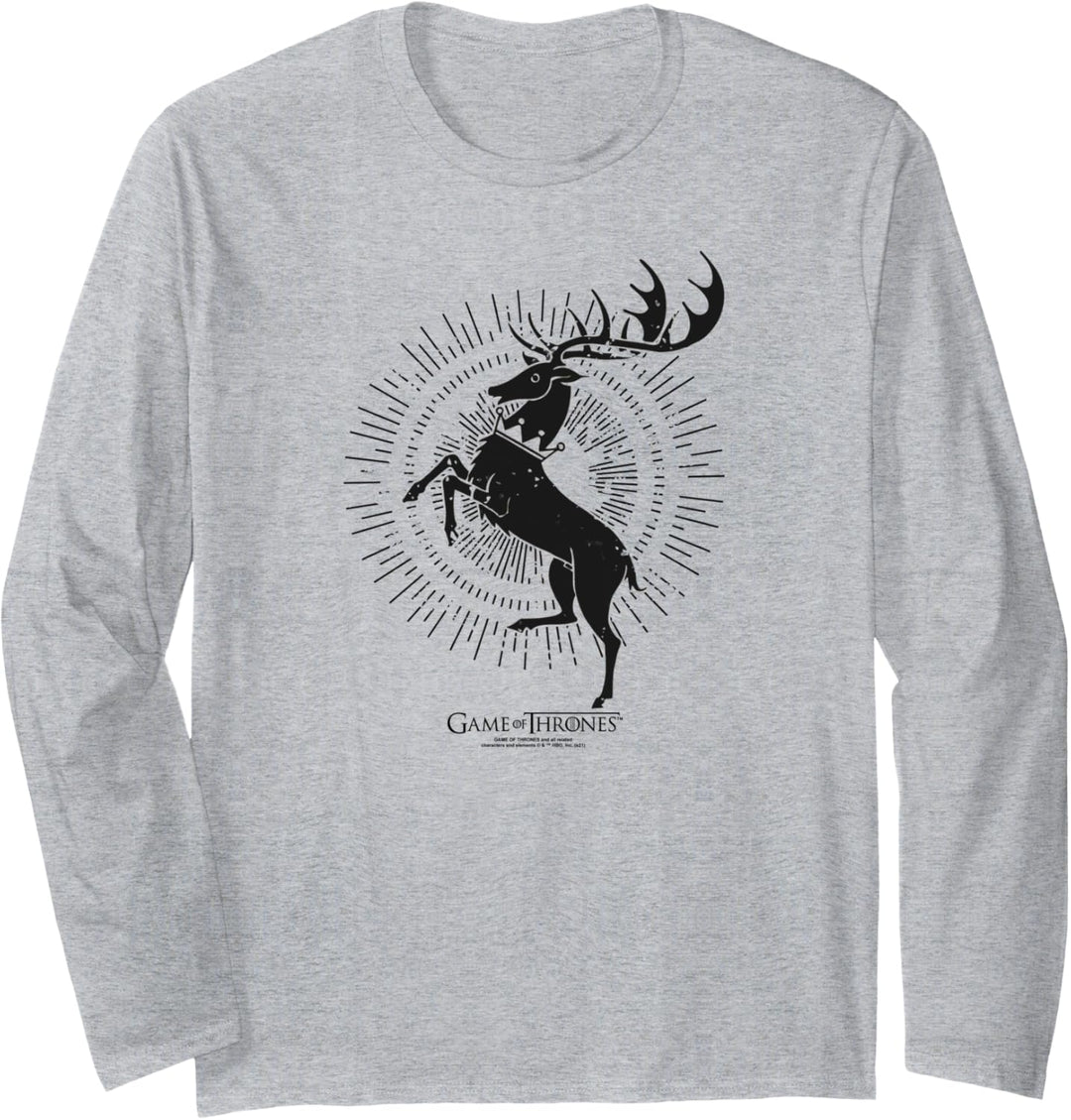 Game of Thrones Baratheon Burst Sigil Langarmshirt