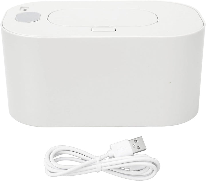 Tragbare Feuchttücher-Heizung, Heizbox mit Konstanter Temperatur für den Haushalt (Weiss), Weiss