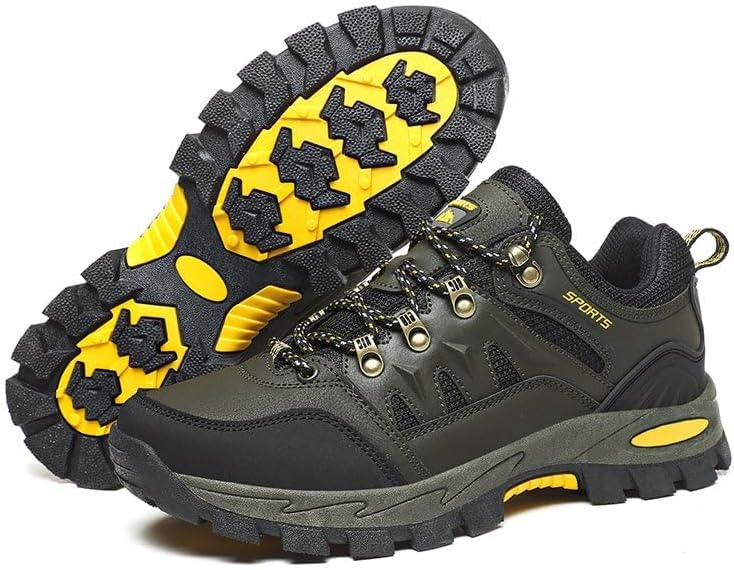 Herren Damen Wanderschuhe Wasserdicht Outdoor Anti-Rutsch Wanderstiefel Sportlich Bequem Leicht Outd