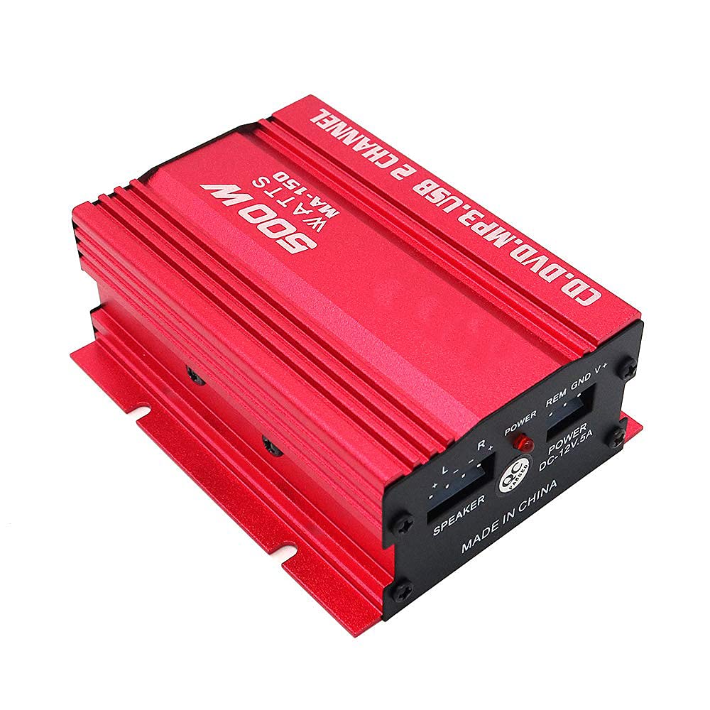 DollaTek kinter ma150 12v mini 2ch hifi stereo auto leistungsverstärker mp3 audio lautsprecher mit u
