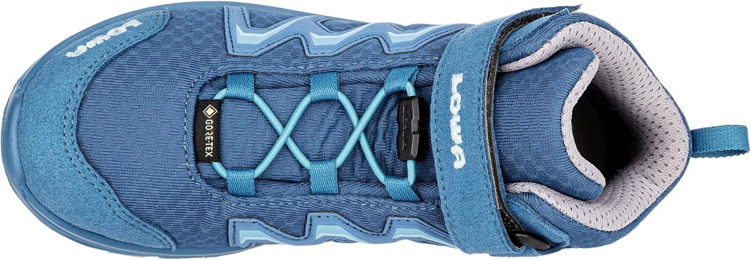 LOWA Kid Maddox GTX MID JUNIOR blau 23 EU Petrol, 23 EU Petrol