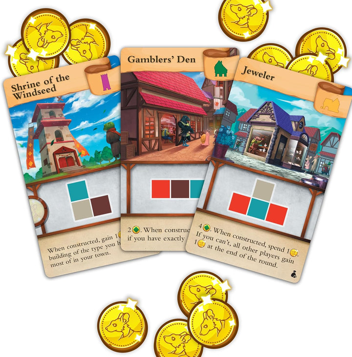 Alderac Entertainment ALD07072 - Tiny Towns: Fortune AEG7072, Fortune