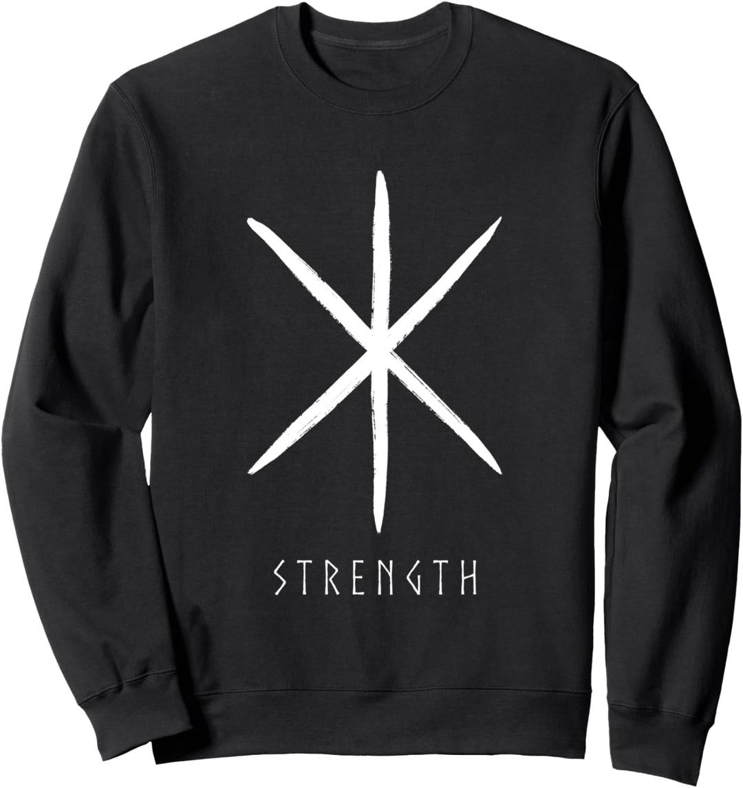 Stärke Rune - Nordische Wikinger-Bindungsrune Sweatshirt