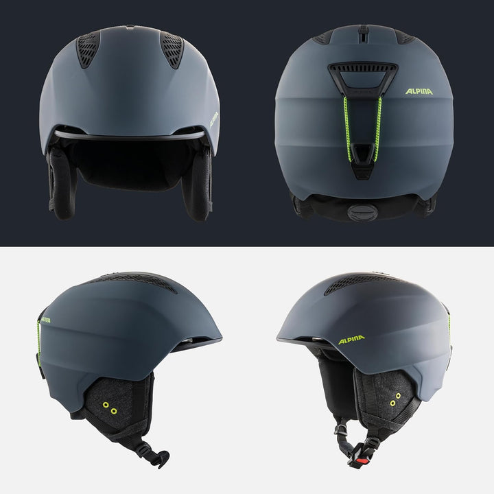 ALPINA GRAND - Sicherer, Optimal Klimatisierter, Bruchfester & Anpassbarer Skihelm Für Erwachsene ch