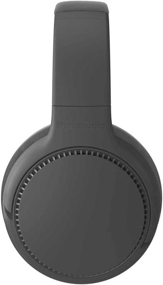 Panasonic RB-M500BE-K Bluetooth Over-Ear Kopfhörer - Sprachsteuerung, Bass Reactor, 30 Stunden Akkul