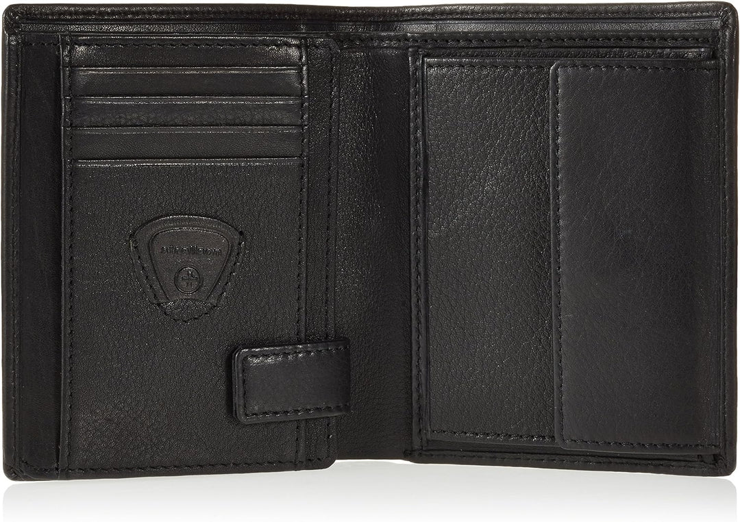 Strellson Herren Geldbeutel Oxford Circus Brieftasche aus Leder Schwarz (Black 900), Schwarz (Black