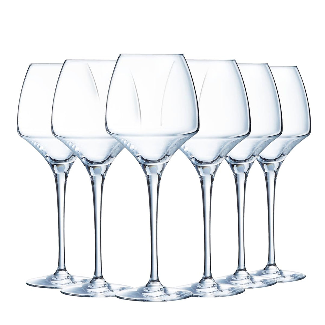 Chef & Sommelier Kollektion Open Up – 6 Weingläser 40 cl aus Kristallin Universal modern und elegant