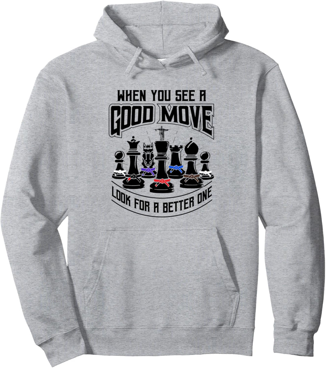 Schach - Brazilian Jiu-Jitsu, BJJ und Grappling Pullover Hoodie