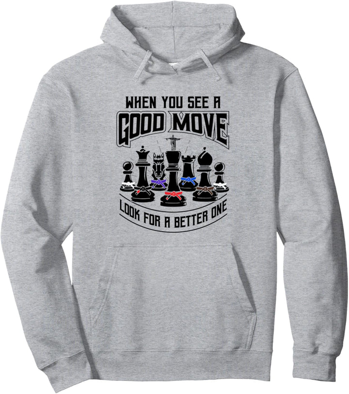 Schach - Brazilian Jiu-Jitsu, BJJ und Grappling Pullover Hoodie