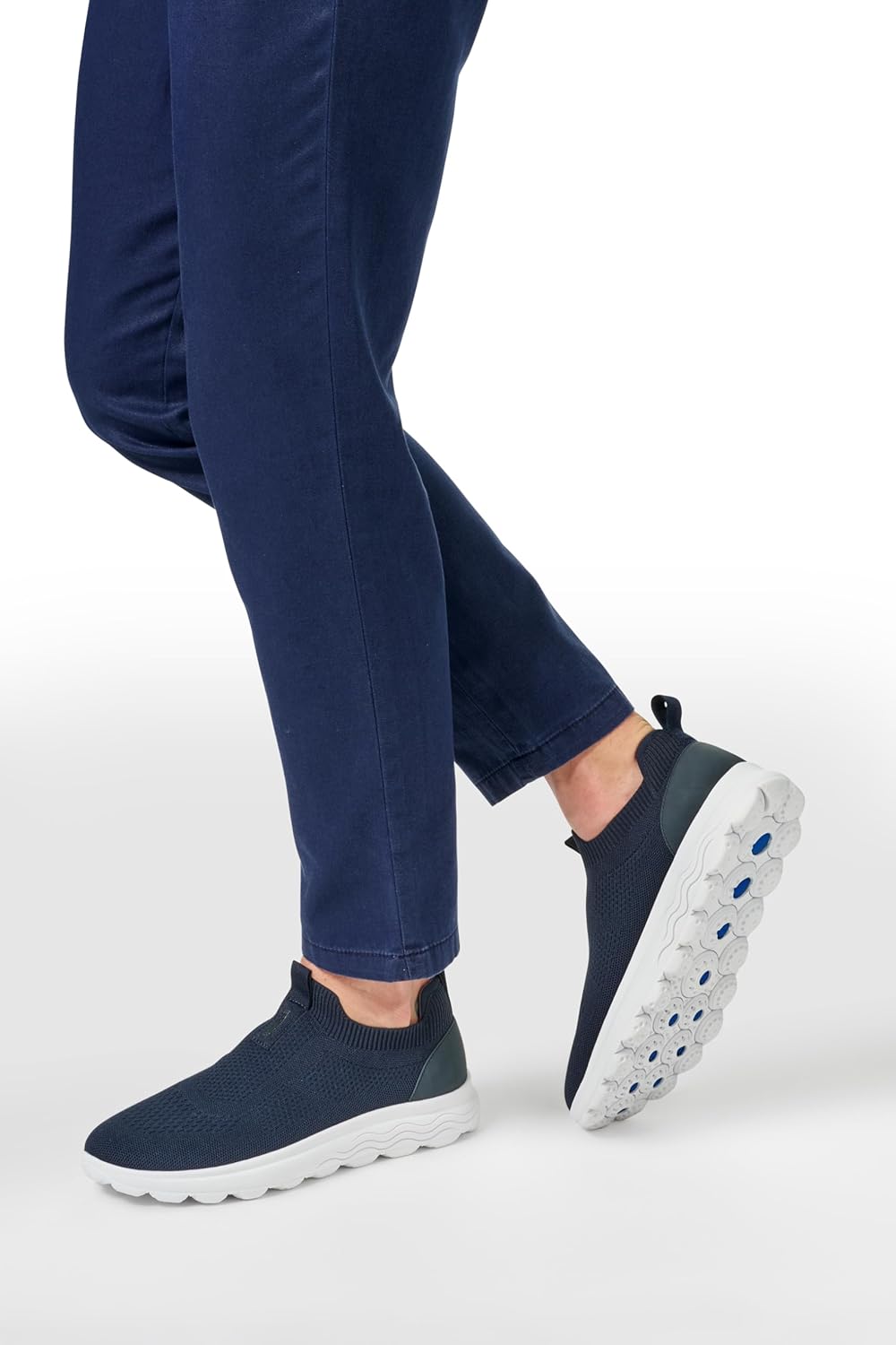 Geox Herren U Spherica Sneaker 39 EU Blau, 39 EU Blau