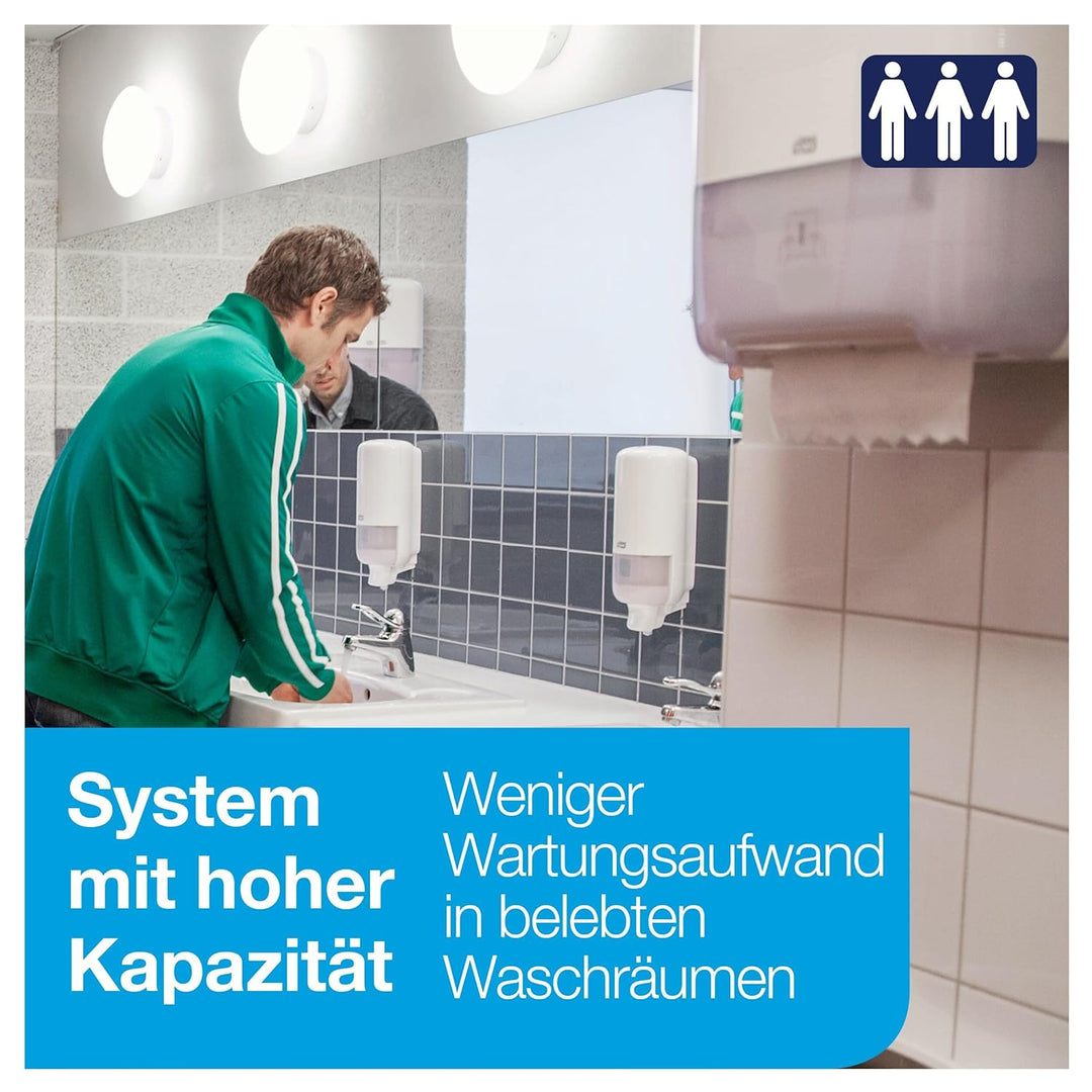 Tork Matic Spender für Rollenhandtücher Weiss H1, Nachfüllanzeige, Elevation Design, 551000 One Size