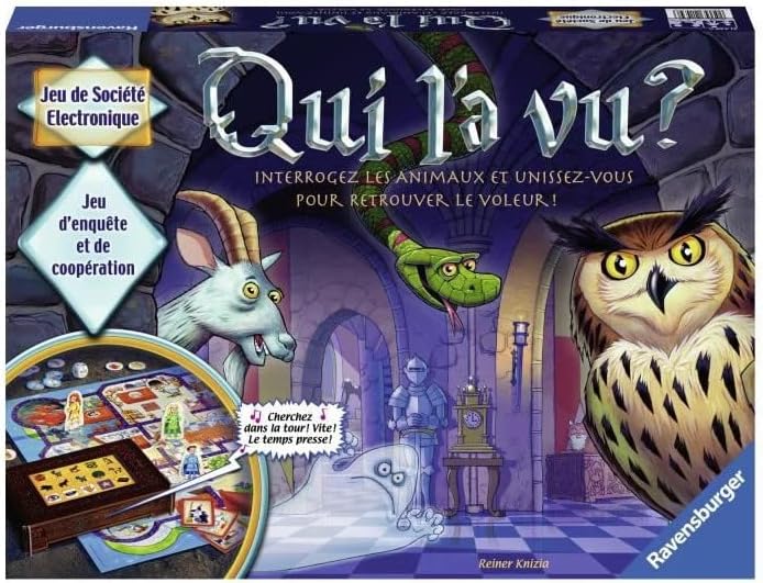 Ravensburger - Wer hat es gesehen? - Gesellschaftsspiel für Kinder - von 2 bis 4 Spieler ab 6 Jahren