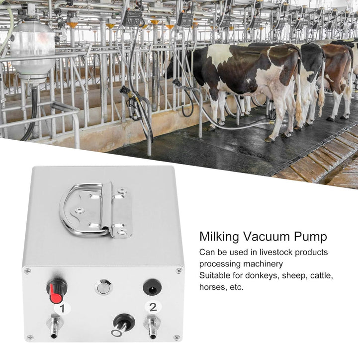 Vakuumpumpe zum Melken, 12 V, 48 W, Plug-In Pulsation, elektrische Melkmaschine, Zubehör für Vakuump