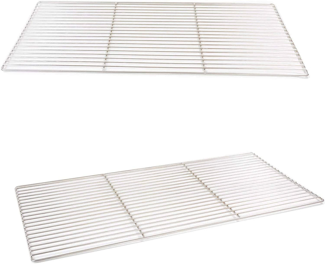 Grillrost 54 x 35 cm aus Edelstahl rostfrei und elektropoliert