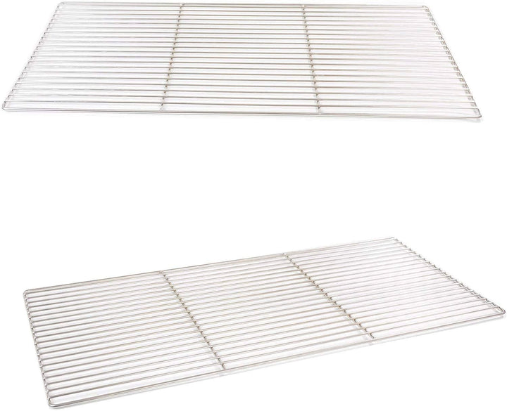Grillrost 54 x 35 cm aus Edelstahl rostfrei und elektropoliert