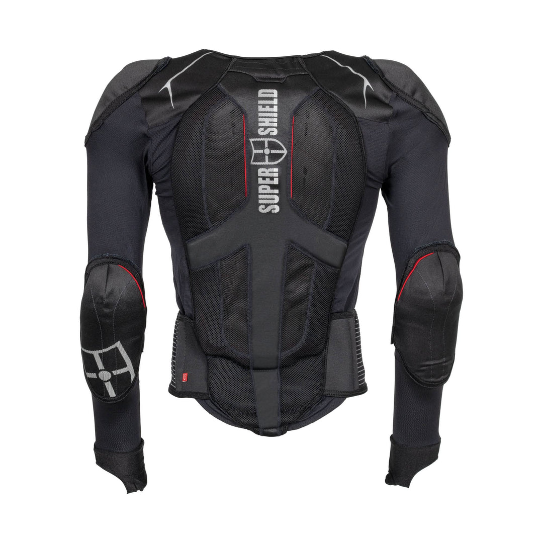 SUPER SHIELD Protektorenjacke, Rückenprotektor, Ellenbogenprotektoren & Schulterprotektoren, Level 2