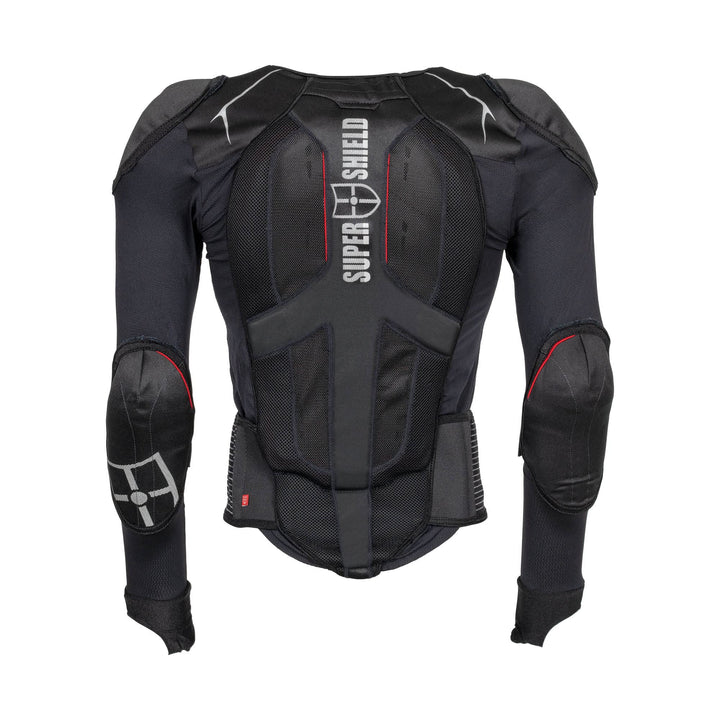 SUPER SHIELD Protektorenjacke, Rückenprotektor, Ellenbogenprotektoren & Schulterprotektoren, Level 2