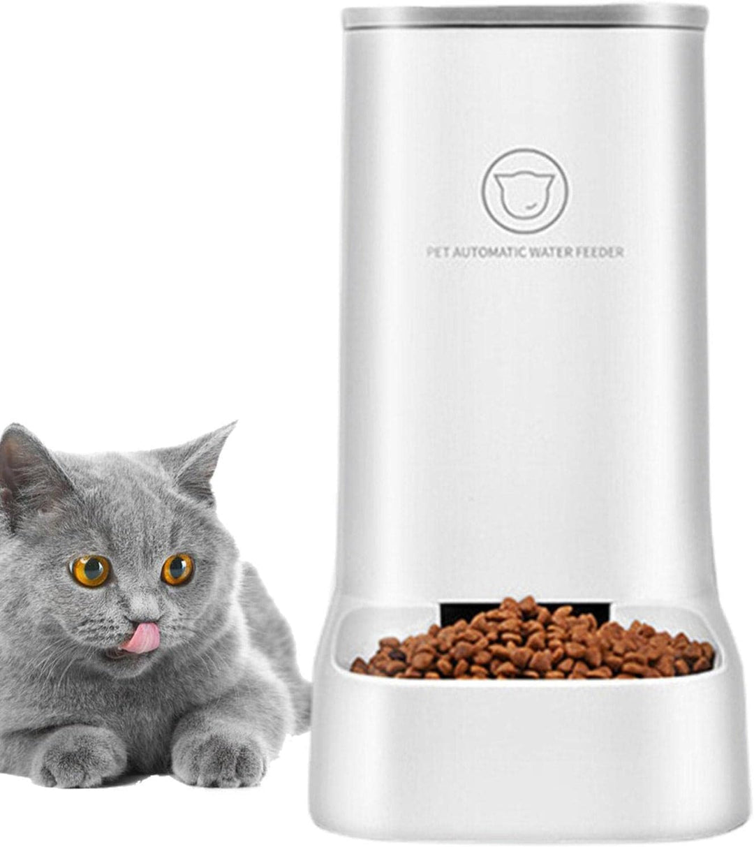 Futterautomat Katze, Katzenfutter Automat, Hohe Kapazität 3,8 L, Reisefutterspender Und Wasserspende