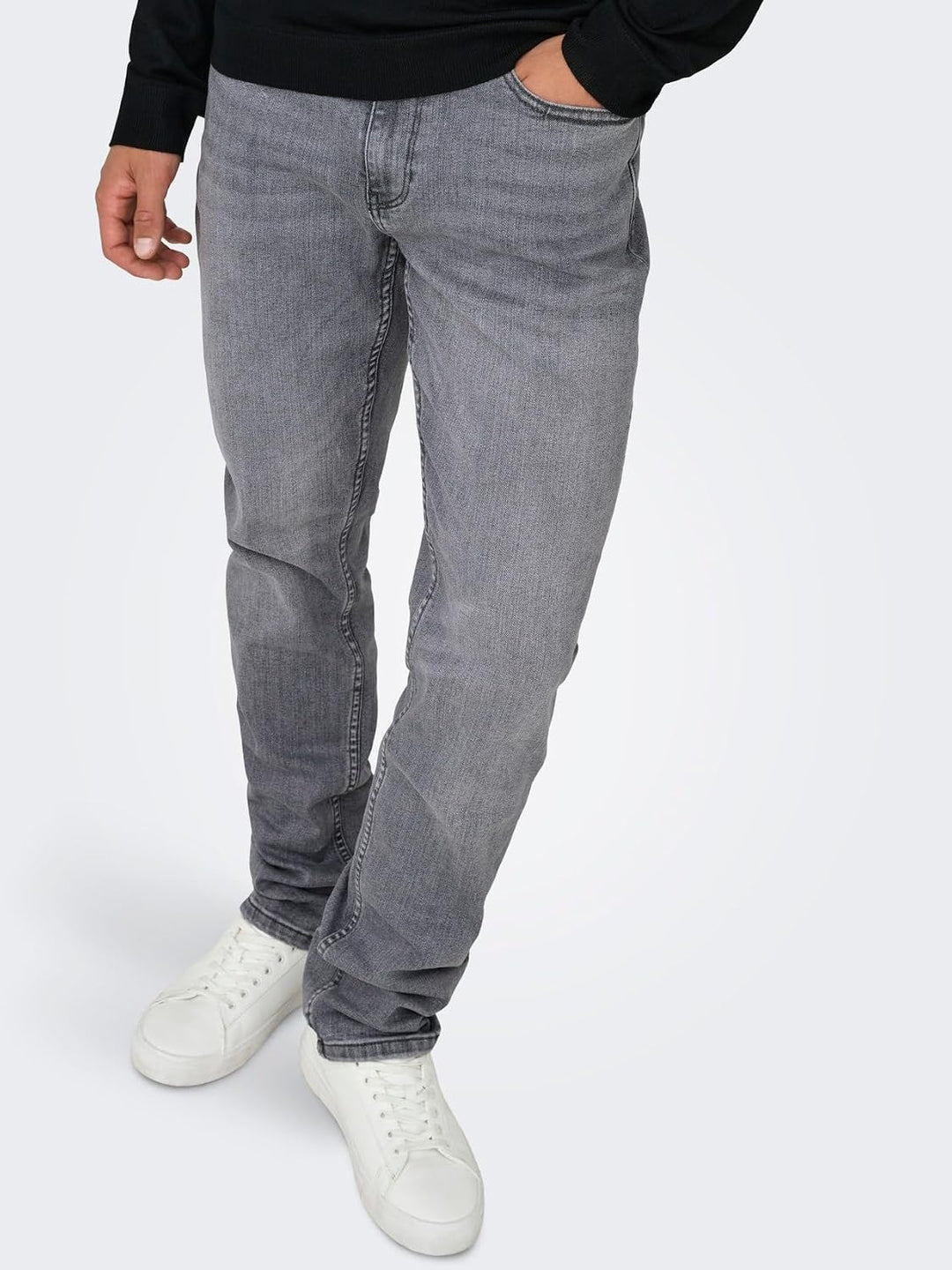 Only & Sons Male Normal geschnitten Jeans ONSWEFT Mittlere Taille Normal geschnitten Jeans 27W / 32L