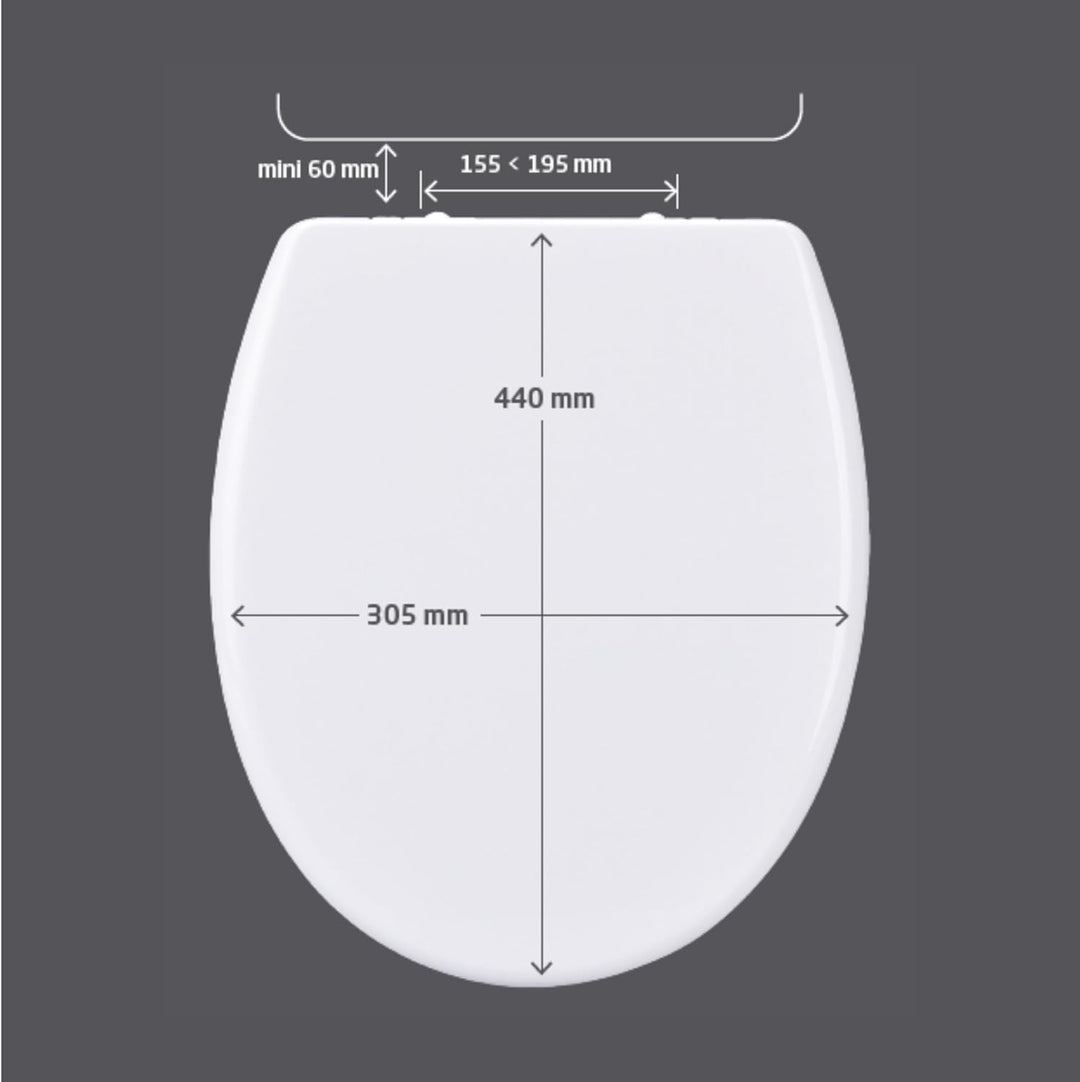 Wirquin 20719572 WC-Sitz Casual Line Family Soft Close
