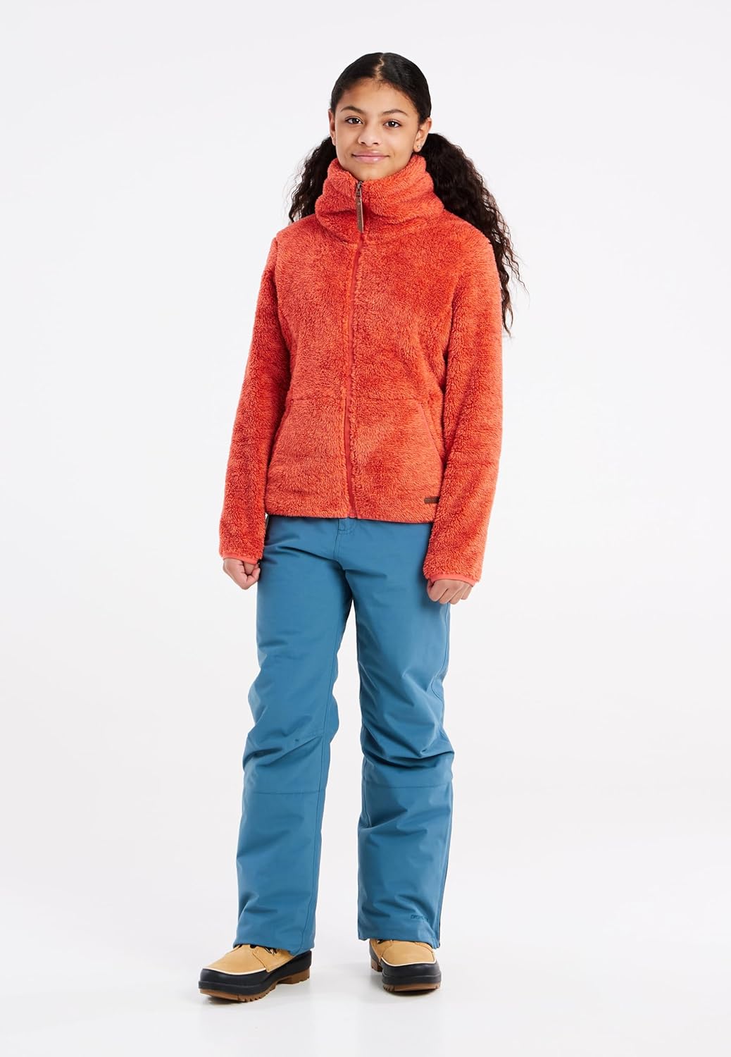Protest Mädchen Oberteil Mit Durchgehendem Reissverschluss RIRI JR 14 Tosca Red, 14 Tosca Red