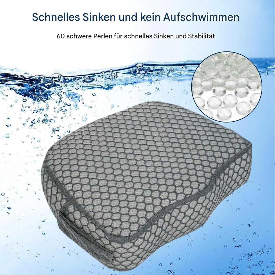 Kissen Sitz - Erhöhungssitz Für Erwachsene | 3D Luftmesh Polster Schnelles Absinken Ohne Aufschwimme