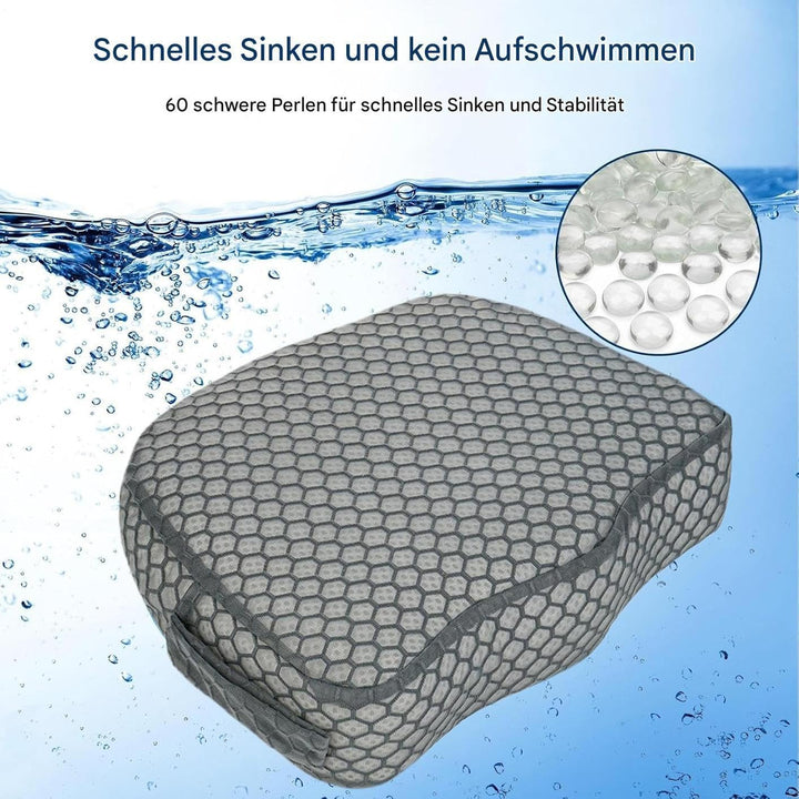 Kissen Sitz - Erhöhungssitz Für Erwachsene | 3D Luftmesh Polster Schnelles Absinken Ohne Aufschwimme
