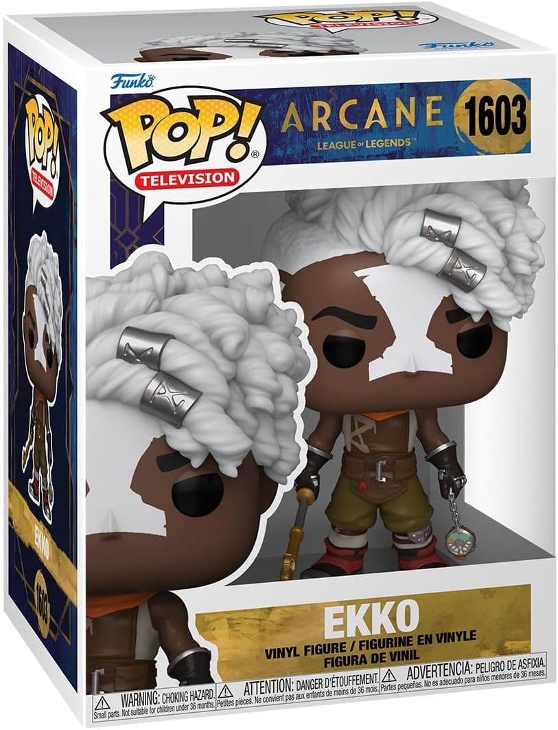 Funko Pop! TV: Arcane LOL - Ekko - Arcane: League of Legends - Vinyl-Sammelfigur - Geschenkidee - Of
