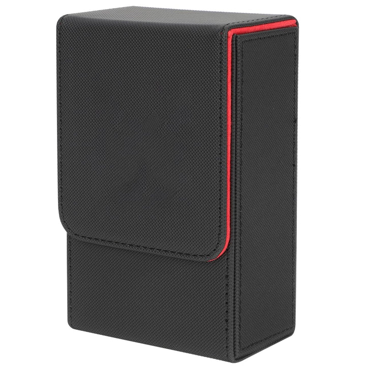 TOPBATHY Spielkartenhalter Inhaber Einer Pokerkarte PU Tarot Cards Storage Box Tragbare Tarotkartenb