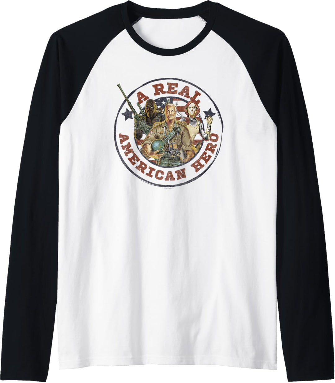 G.I. Joe Classic Real American Joe Circle Group Shot Raglan