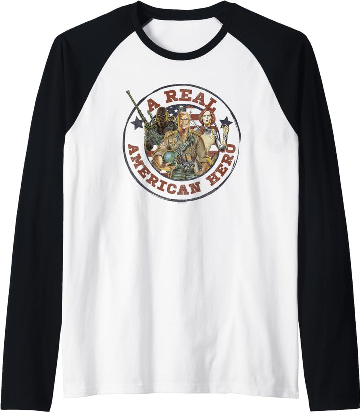 G.I. Joe Classic Real American Joe Circle Group Shot Raglan