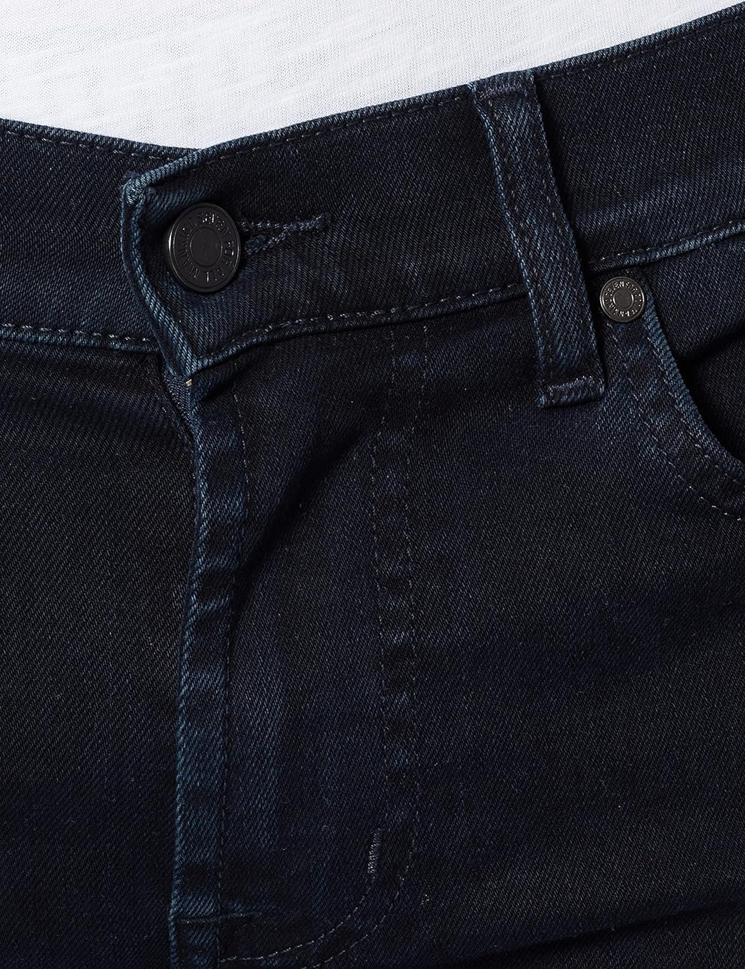 7 For All Mankind Herren Slimmy Tapered Luxe Performance Eco Blue Black Jeans 28W / 30L Dark Blue, 2