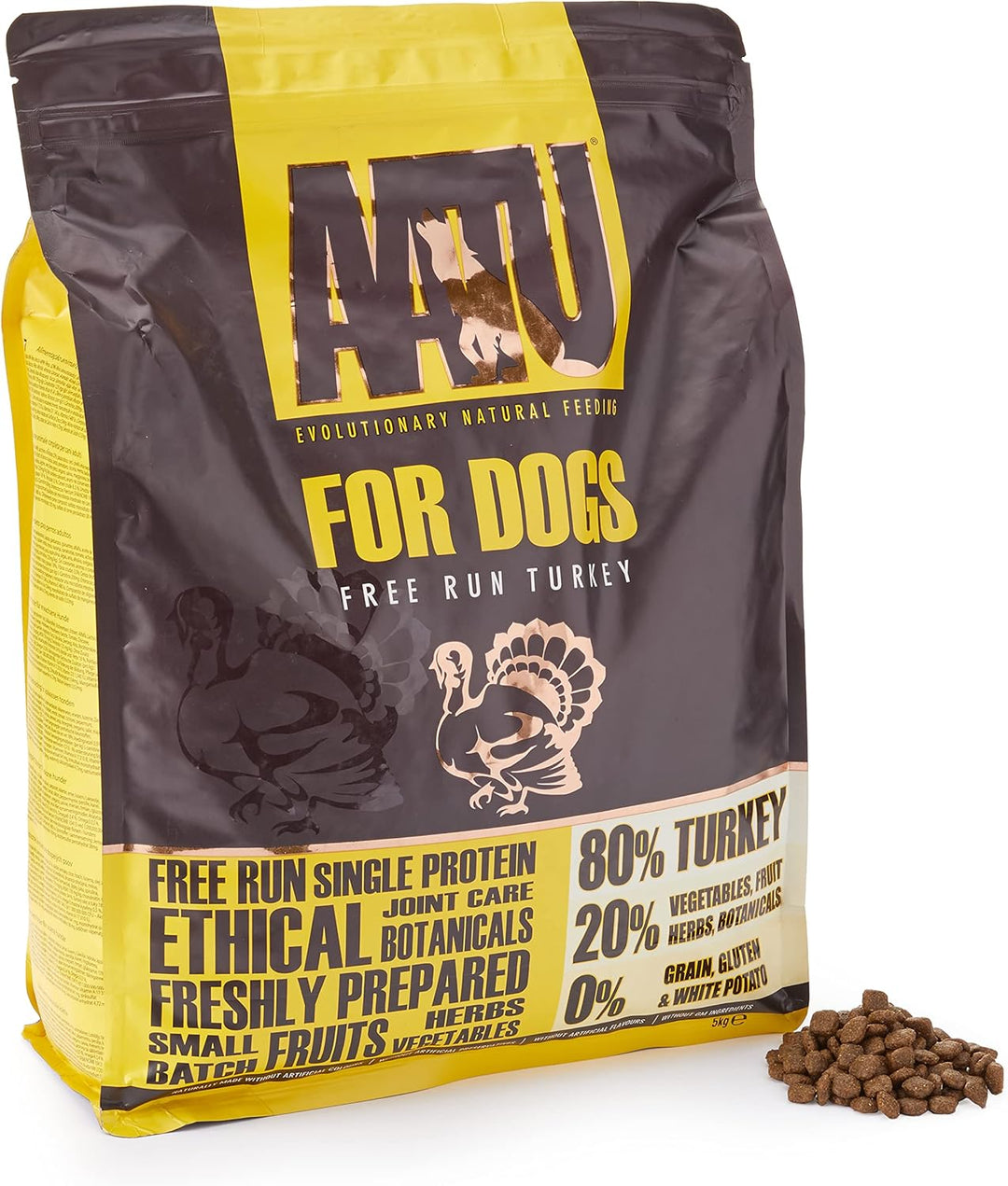 AATU 80/20 Turkey, 1er Pack (1 x 5 kg) Pute 5kg, Pute 5kg
