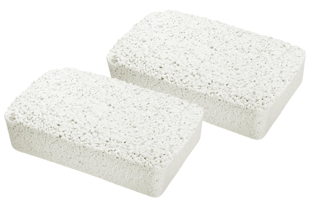 WENKO Nachfüllpack für Feuchtigkeitskiller 2 kg im 2er Set, Granulatblock für Raumentfeuchter, labor